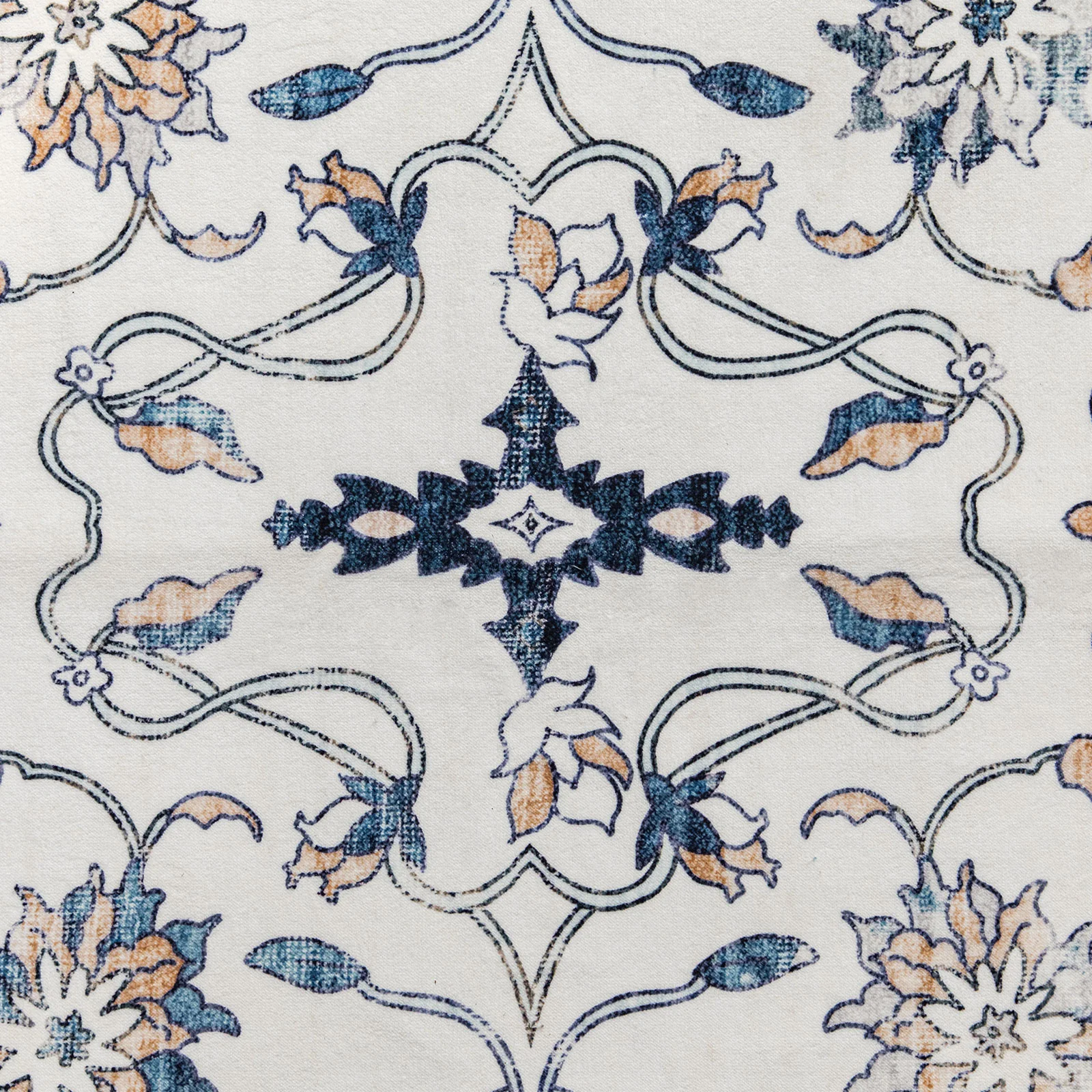 Clearance Extra Large Baby Blue Area Rug Soft Plush Allover Traditional Carpet Machine Washable - Image 19