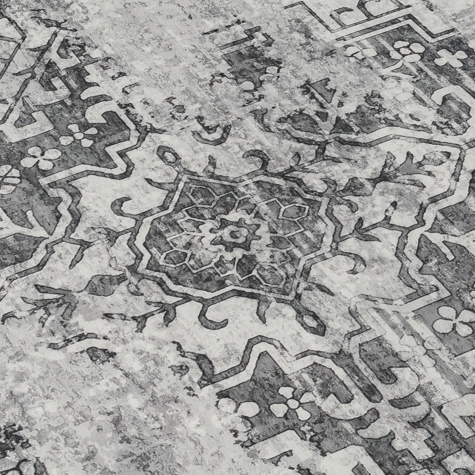 Clearance Extra Large Beautiful Rug Charcoal Black Soft Thick Warm Distressed Vintage Tufted Carpet Shaggy Runners Machine Washable - Image 11