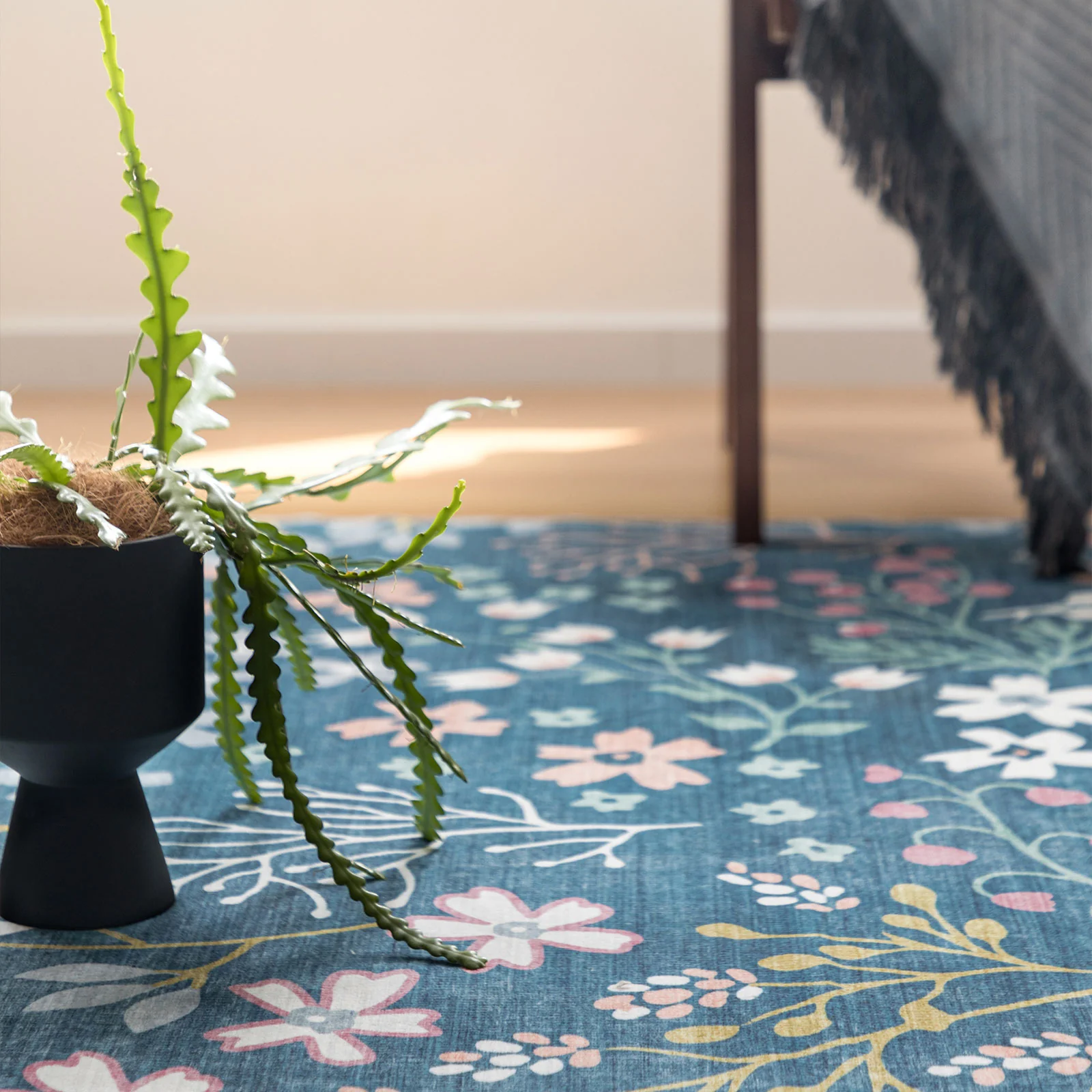 Flash Deal Extra Large Rugs Teal Turquoise Blue Machine Washable Lounges Carpet Corridor Runner Washable - Image 11