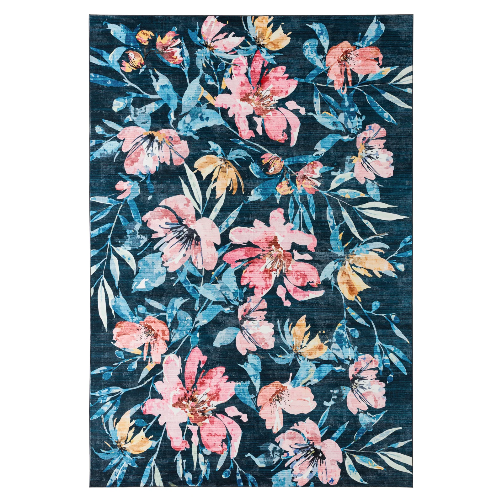 Extra Large Rug Blue Romance Elegant Tropical Modern Lounges Carpet Machine Washable Mat - Image 14