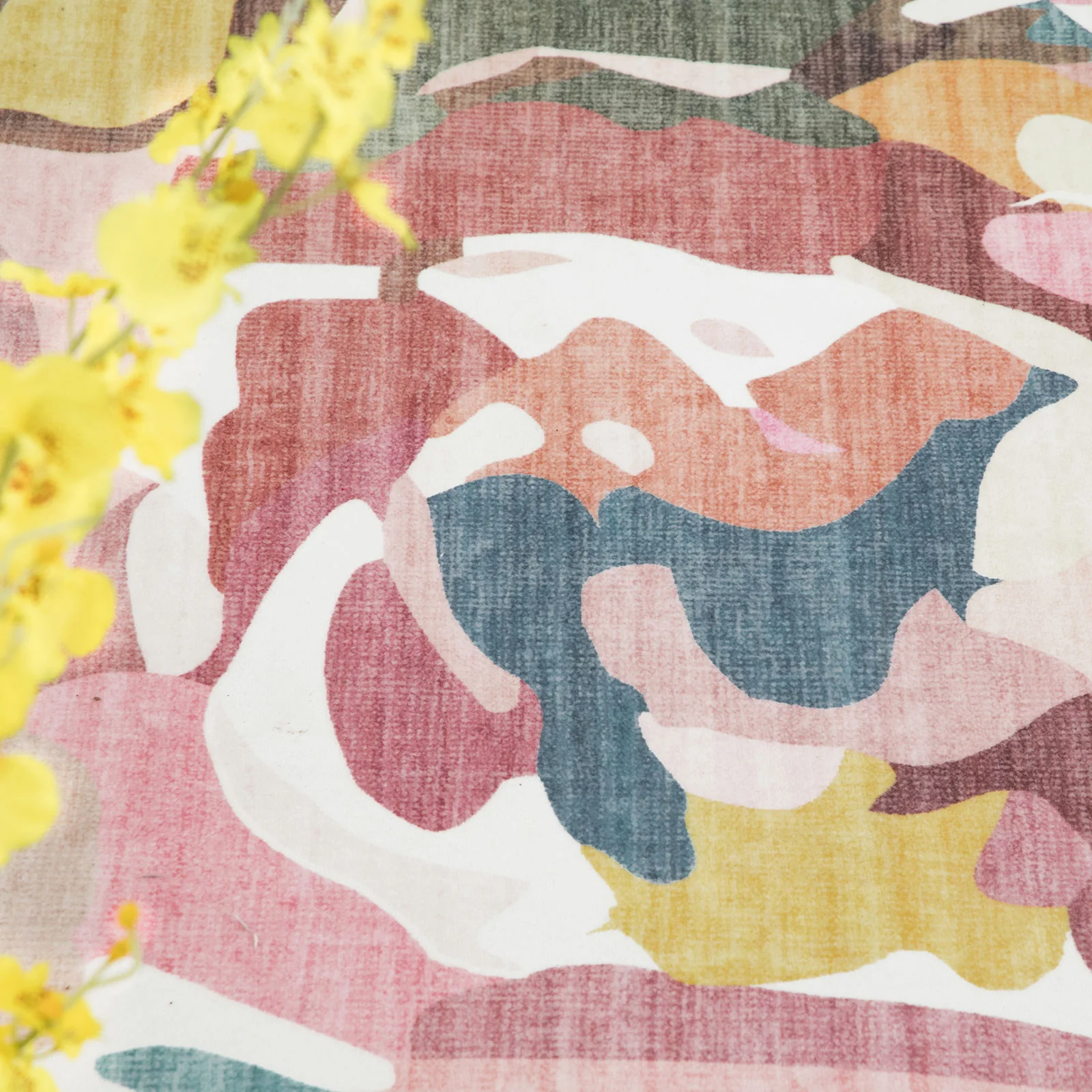 Flash Deal Extra Large Rugs Pink Rose Soft Modern Lounges Carpet Machine Washable Hall Runner Rug - Image 9