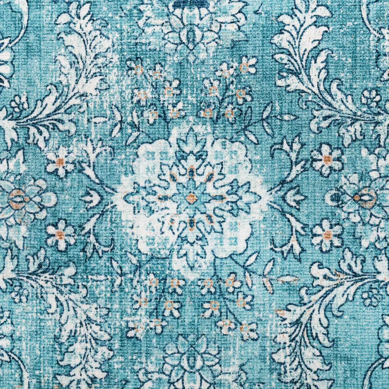 Large Aqua Blue Rugs Soft Allover Traditional Soft Carpet Beautiful Mat Washable ANN02 - Image 9