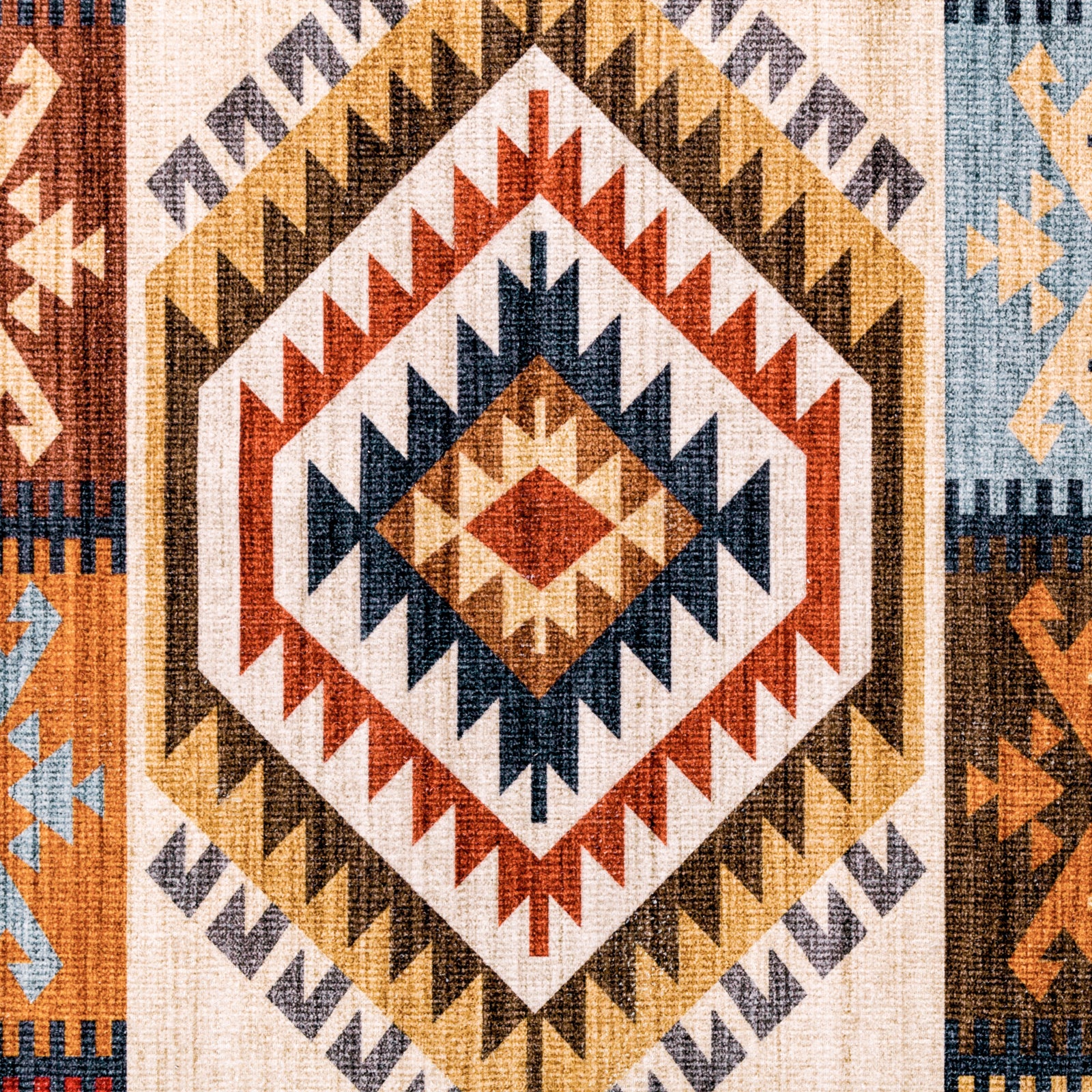 Flash Deal Extra Large Rug Multi Color Soft Diamond Kilim Carpet Beautiful Machine Washable Hallway Runner 5 Size - Image 8
